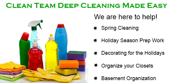 Clean Team Services- Call Us Today!